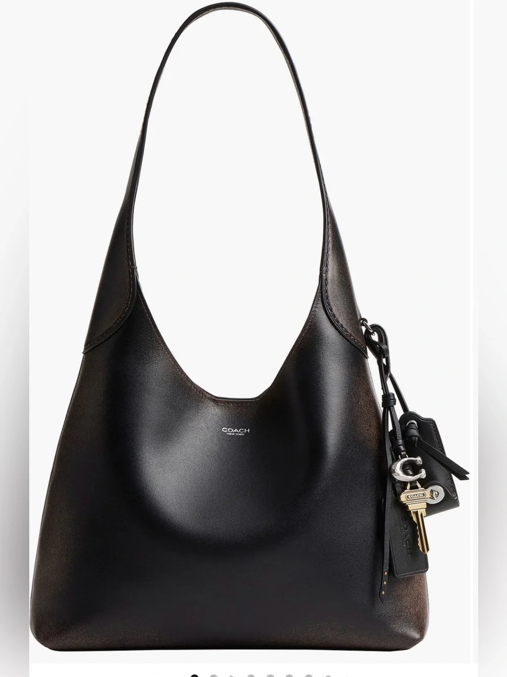 Coach Black Leather Brooklyn 28